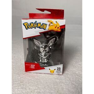 Pokemon 25th Anniversary Select Silver Battle Figure Eevee